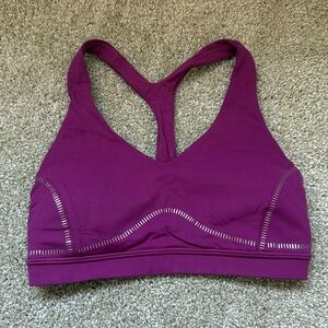 Lululemon Deep Fuchsia Arise Bra Size 4